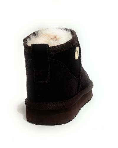 Stivaletto Liu-Jo Jil 01 ankle boot cow suede moka D27LJ17 SF6141 PX002 S3365