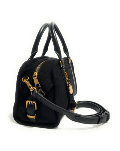 Borsa Liu-jo a mano con tracolla S Trunk Ageni nero B27LJ65 AF6006 T711A