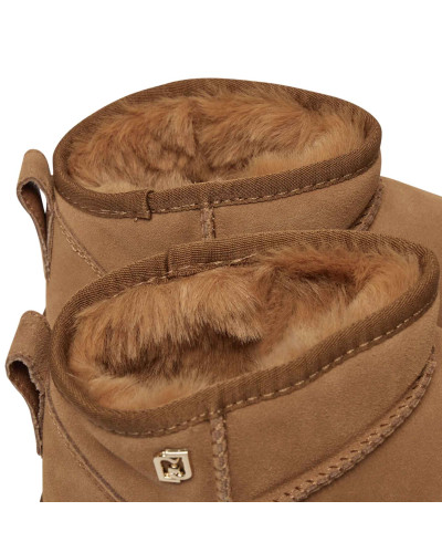 Stivaletto Liu-Jo Jil 01 ankle boot cow suede cognac D27LJ19 SA4053 PX002 00668