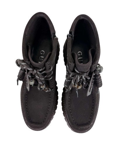 Scarpe donna Guess stivaletto Fardina brown D27GU42 FLFMAASUE10