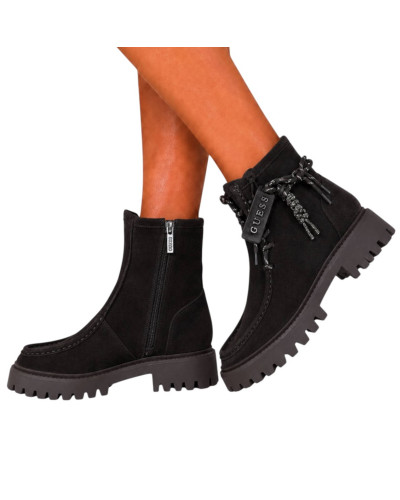 Scarpe donna Guess stivaletto Fardina brown D27GU42 FLFMAASUE10