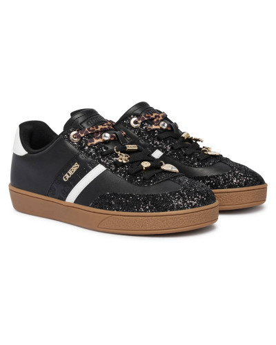 Scarpe donna sneaker Guess Naoki black D27GU47 FLFNAOELE12