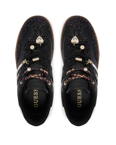 Scarpe donna sneaker Guess Naoki black D27GU47 FLFNAOELE12
