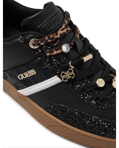 Scarpe donna sneaker Guess Naoki black D27GU47 FLFNAOELE12