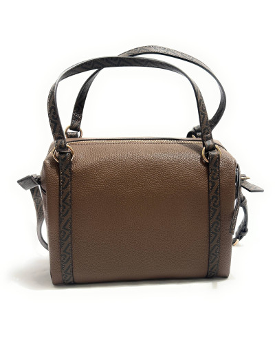 Borsa donna Liu-jo S Satchel Ilyana dark mocha B27LJ70 AF6003 ES039 X0781