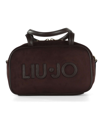 Borsa donna bauletto Liu-jo Ferielle M Bowling deep brown B27LJ72 AF6118 T711A 91419