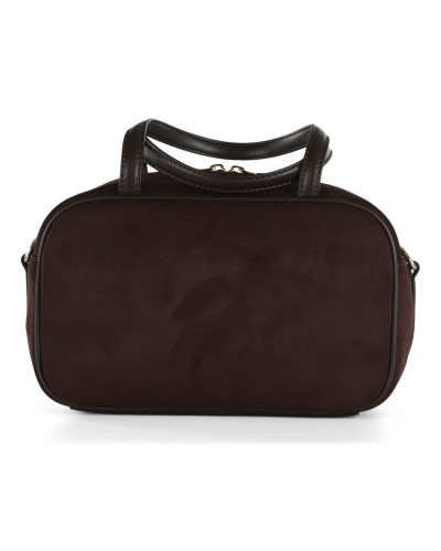 Borsa donna bauletto Liu-jo Ferielle M Bowling deep brown B27LJ72 AF6118 T711A 91419