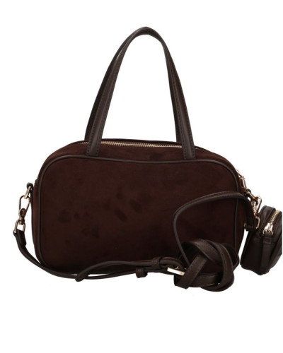 Borsa donna bauletto Liu-jo Ferielle M Bowling deep brown B27LJ72 AF6118 T711A 91419