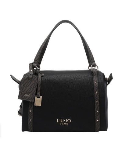 Borsa donna Liu-jo S Satchel Ilyana nero B27LJ69 AF6003 ES039 22222