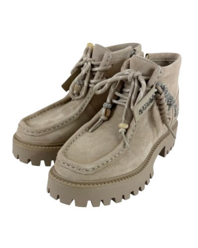 Scarpe donna Guess stivaletto Fardina naturale D27GU43 FLFMAASUE10