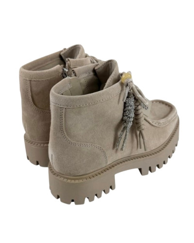 Scarpe donna Guess stivaletto Fardina naturale D27GU43 FLFMAASUE10