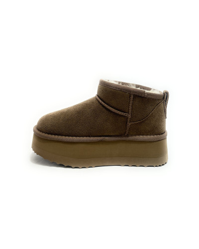 Stivaletto Liu-Jo Jane 01 ankle boot cow suede havana D27LJ22 SF6153 PX002 S3448