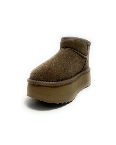 Stivaletto Liu-Jo Jane 01 ankle boot cow suede havana D27LJ22 SF6153 PX002 S3448