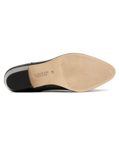 Stivaletto Lauren Ralph Lauren Harpher in pelle black D27RL12 802P15896001