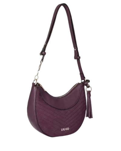 Borsa donna Liu-jo Cirry Hobo M red aubergin B27LJ75 AF6186 T760A 91718
