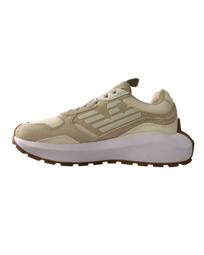 Sneaker EA7 Emporio Armani beige/ white U27EA12 7X000657 AF23110 MZ915