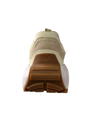 Sneaker EA7 Emporio Armani beige/ white U27EA12 7X000657 AF23110 MZ915