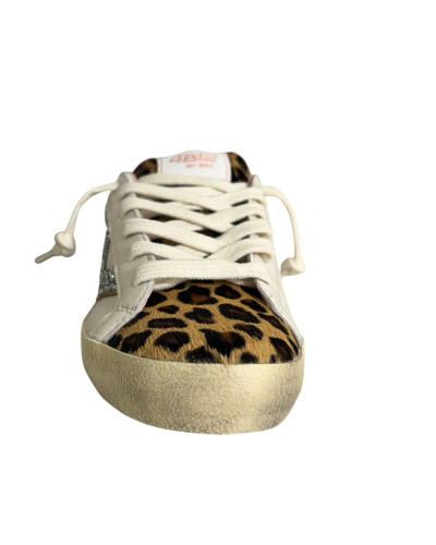 Scarpe donna 4B12 sneaker white/ leo/ rame D27QB04 SUPRIME-D8017