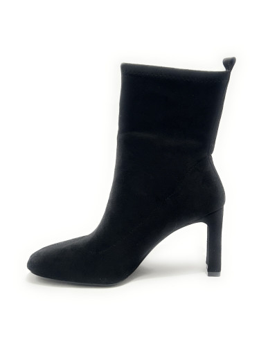 Scarpe donna Gold&gold stivaletto TC 75 ecopelle scamosciata nero D27GG22 GY488