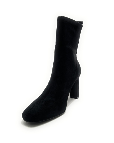 Scarpe donna Gold&gold stivaletto TC 75 ecopelle scamosciata nero D27GG22 GY488