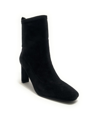 Scarpe donna Gold&gold stivaletto TC 75 ecopelle scamosciata nero D27GG22 GY488