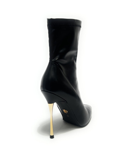 Scarpe donna Gold&gold stivaletto tc 95 ecopelle nero D27GG24 GP847