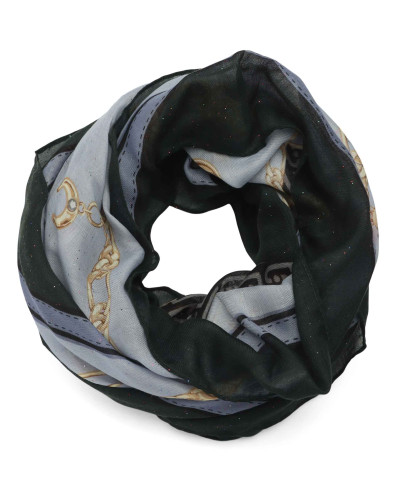 Sciarpa donna Liu Jo foulard stola foresta C27LJ13 2F6069 T2745 95320