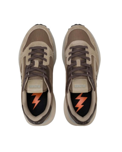Sneaker running Sun68 Niki 4.0 winter 77 beige scuro U27SU23 Z46134