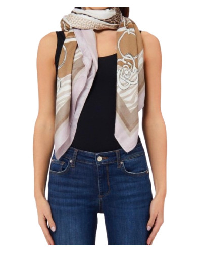 Sciarpa donna Liu Jo foulard metal mix naturale C27LJ10 2F6070 T2738 00005