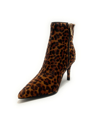 Scarpe donna Guess stivaletto Calezae TC 7.5 pelle tan D27GU49 FLFCEZLEA10