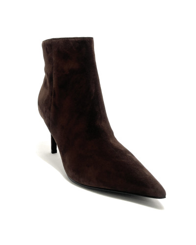 Scarpe donna Guess stivaletto Calezae TC 7.5 pelle brown D27GU50 FLFCLZSUE10