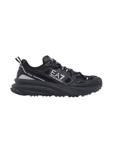 Sneaker EA7 Emporio Armani Crusher Sonic Trail 2.0 black/ silver U27EA14 7X000602 AF10181 MZ186