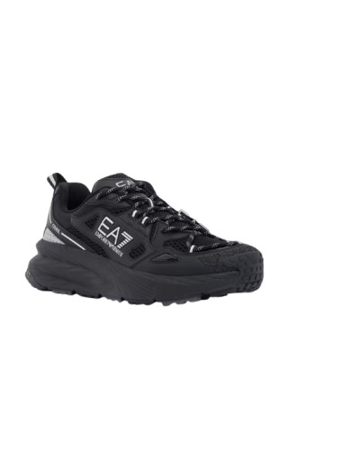 Sneaker EA7 Emporio Armani Crusher Sonic Trail 2.0 black/ silver U27EA14 7X000602 AF10181 MZ186