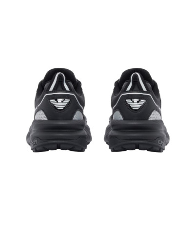 Sneaker EA7 Emporio Armani Crusher Sonic Trail 2.0 black/ silver U27EA14 7X000602 AF10181 MZ186