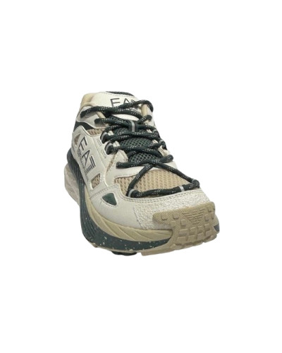 Sneaker EA7 Emporio Armani Crusher Sonic Trail 2.0 white/ fog/ silver U27EA13 7X000602 AF10181 MZ938
