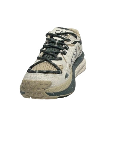 Sneaker EA7 Emporio Armani Crusher Sonic Trail 2.0 white/ fog/ silver U27EA13 7X000602 AF10181 MZ938