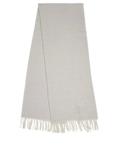 Sciarpa Liu Jo stola con logo monogram needle frozen C27LJ19 2F6028 T2742 63850