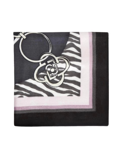 Sciarpa donna Liu Jo foulard metal mix nero C27LJ29 2F6070 T2738 22222