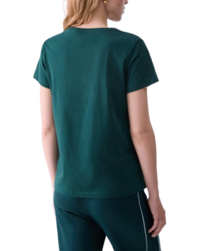 T-shirt donna Liu Jo green E27LJ05 TF6240 JS923 L9298