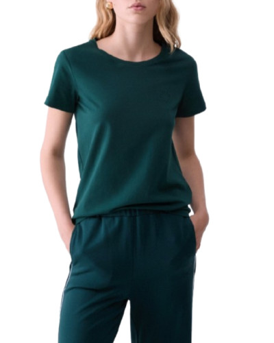 T-shirt donna Liu Jo green E27LJ05 TF6240 JS923 L9298