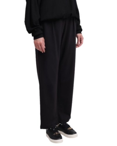 Pantalone donna Liu Jo in jersey lungo nero E27LJ22 TF6220 J3970 22222