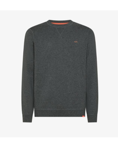 Maglione uomo Sun68 club 47 grigio scuro E27SU06 K46500