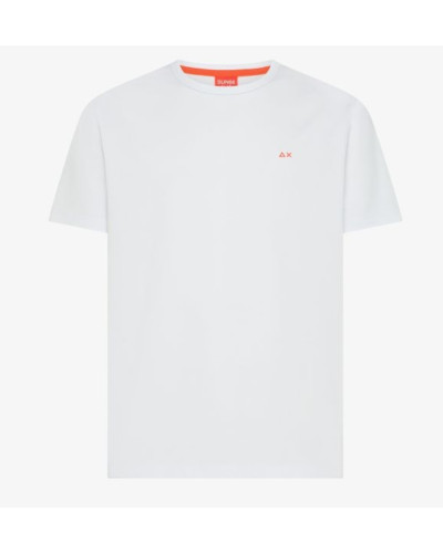 T-shirt jersey uomo Sun68 club 01 bianco E27SU05 T46500