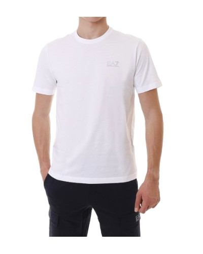 T-shirt uomo EA7 Emporio Armani white E27EA01 8NPT25 PJVPZ 0100