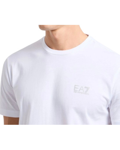 T-shirt uomo EA7 Emporio Armani white E27EA01 8NPT25 PJVPZ 0100
