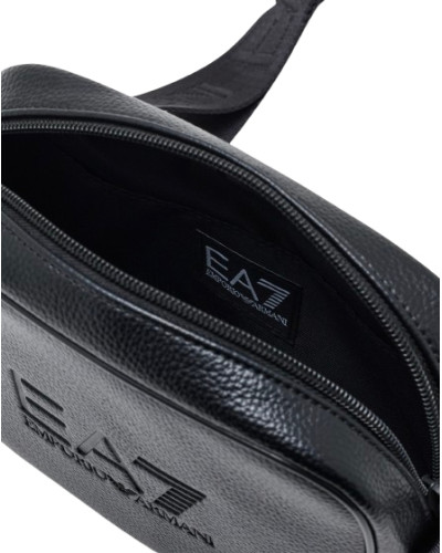 Borsa tracolla EA7 Emporio Armani train crossbody bag black UB27EA08 7W001619 AF27199 UC001