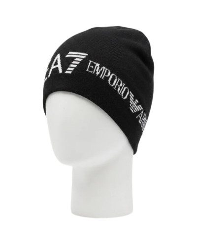 Berretto EA7 Emporio Armani beanie black/white C27EA06 7X000913 AF11994 MC001
