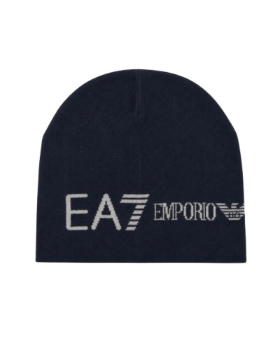 Berretto EA7 Emporio Armani beanie armani blu/white C27EA07 7X000913 AF11994 MB005