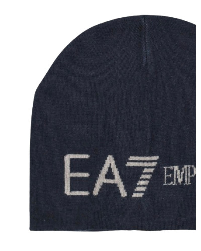 Berretto EA7 Emporio Armani beanie armani blu/white C27EA07 7X000913 AF11994 MB005