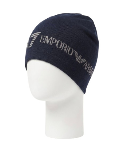 Berretto EA7 Emporio Armani beanie armani blu/white C27EA07 7X000913 AF11994 MB005